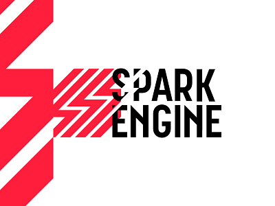 Spark Engine lightning logo spark