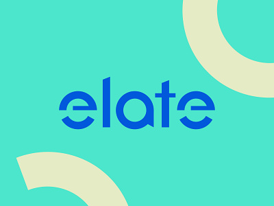 Elate Logo by Fhoke happy typographic typography