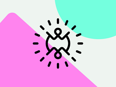 Wonderment Logo Concept by branding bright colourful logo logo design m logo playful sun