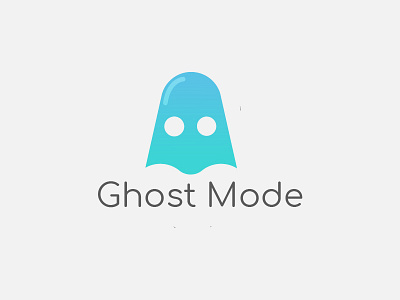 Ghost Mode branding icon logo