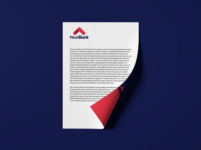 NestBank assets brand branding design identity layout