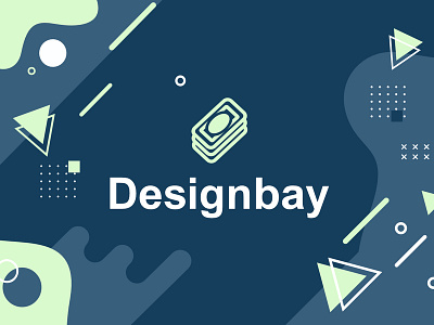 Designbay ™ clean clean creative colorcombination combinations community creative design logo minimal money