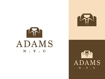 Fashion Brand - Adams branding clean clothes colorcombination creative design illustration logo shirt