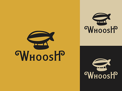 Whoosh Balloons - Airship Logo