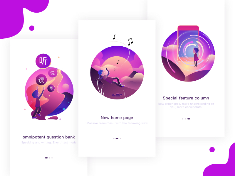 Boot page design by cream on Dribbble