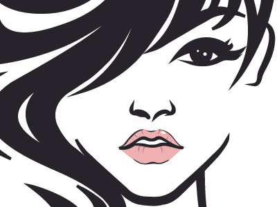 The Woman design girlpower icon illustration logo ui vector women
