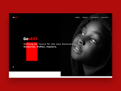 GenEXT Children's organisation design concept.