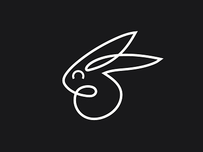Twitchy Rabbit | THIRTY logo | Challenge #3 3 challenge icon logochallenge outline rabbit rabbitlogo rabbitoutline thirtylogo thirtylogos twitchyrabbit
