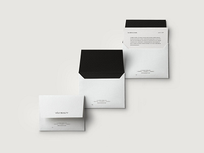 Envelope Volybeauty brandidentity branding branding agency design logo packaging packagingdesign