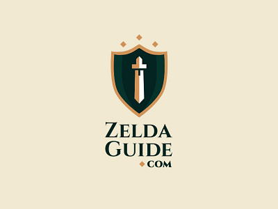 ZeldaGuide.com – Thirty Day Logo Challenge (Day 1) branding design flat icon logo logo design logo game logo gamer vector