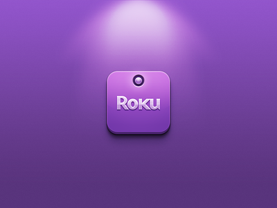 Roku Ios Icon icon ios not flat purple roku