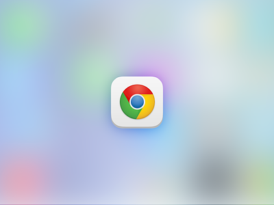 Chrome iOS Icon chrome icon ios new white