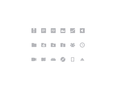 Files.app icons app chrome chrome os devices files grey icons menu shapes simple type