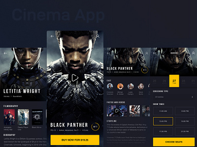 Cinema App - User Interface Collections