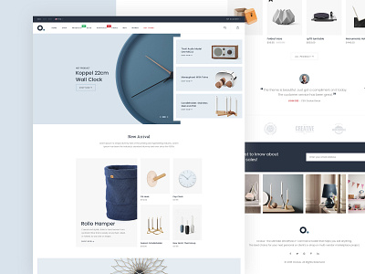 Ocolus - Amazing E-Commerce WordPress Theme - Decor Homepage decor design ecommerce furniture market minimal multipurpose ocolus theme design theme for wordpress theme forest typography ui ux wordpres wordpress wordpress design