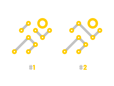 Running Man constellation guide man map movement run sport