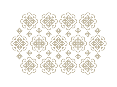 Repeating Patterns clean floral line minimal morocco pattern repeat