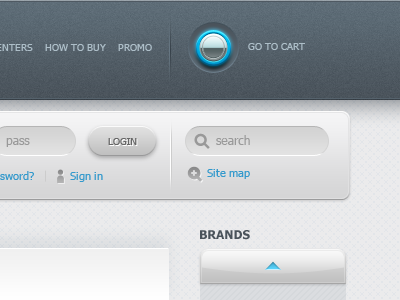 Sanithouse Part II button design dipixel gray gui interface logo design taipandesign web web design website