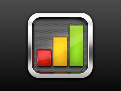 Graph icon for iPhone app app dipixel graph icon ipad iphone