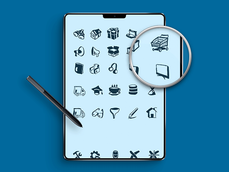 Free hand draw icons + 1 dribbble invite design draft dribbble app dribbble invite giveaway hand drawn icons illustration invite giveaway ui ux