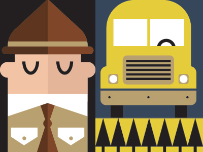 Summer Camp iconography icons illustration vectors
