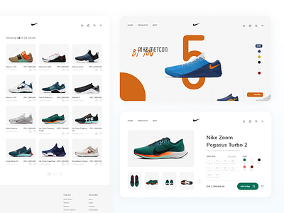 Nike Website Redesign Concept behance bold branding clean design concept design ecommerce minimal minimalism nike nike shoes premium redesign shoes typography ui uiux web design website website concept