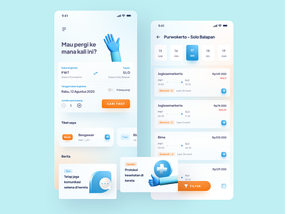 Train Ticketing App - Design Exploration