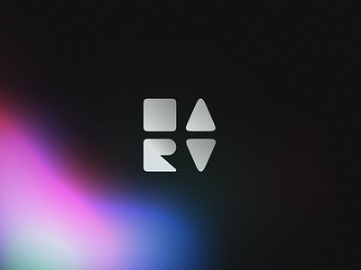 HARV Logo on Ultra Gradient creative design gradient logo wallpaper