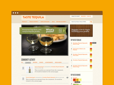 Taste Tequila - Home Page