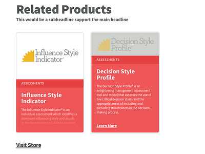 Related Products Detail ecommerce hover product