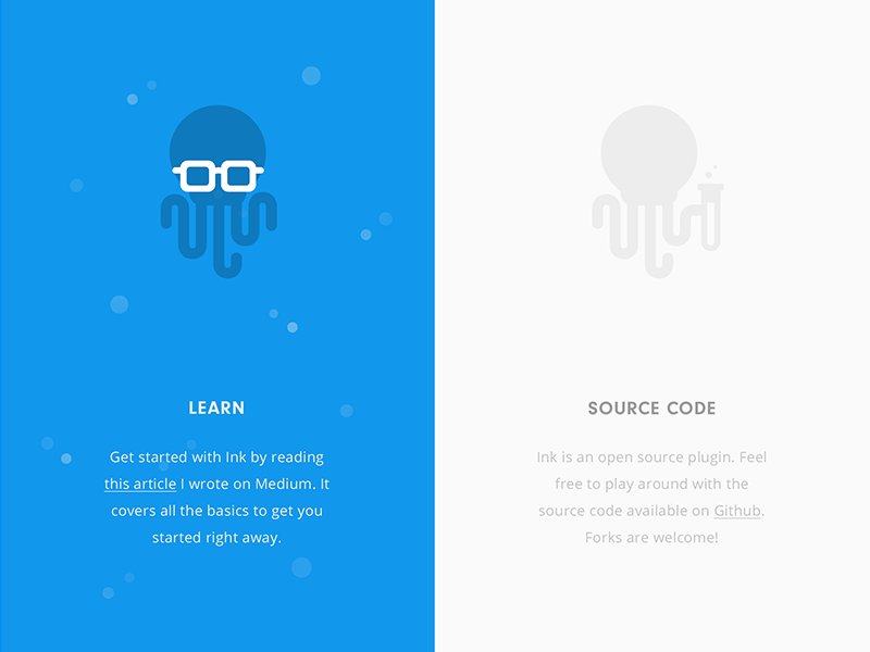 Ink resources