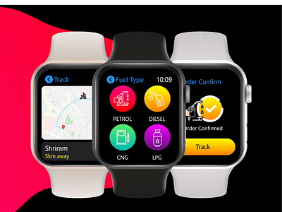 FUELIT IOS apple watch UI app apple design apple watch branding design interaction interaction design ios ios app ios app design ios watch minimal prototype screen design ui ux watches watchface