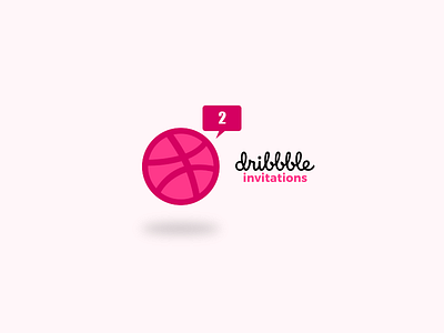 2 dribbble invites