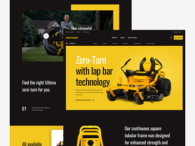 Web design: Landing page