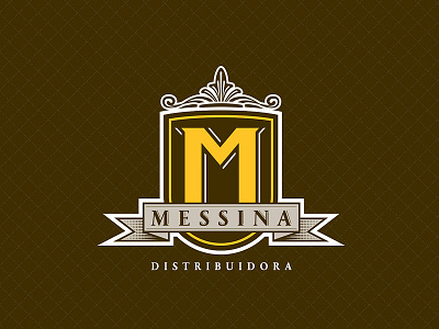 Messina blazon brand heraldic identity logo shield