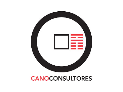 Canoconsultores brand iching logo typography