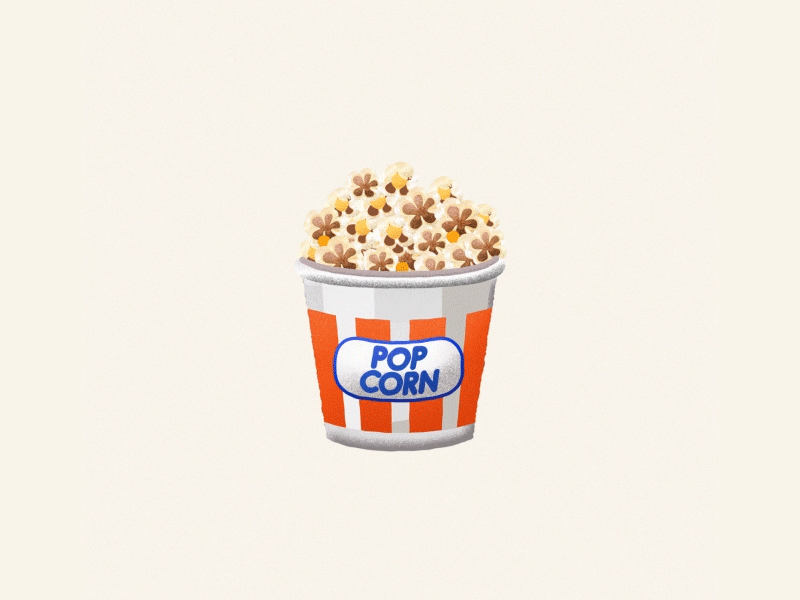 Popcorn jump eat jump movie popcorn show