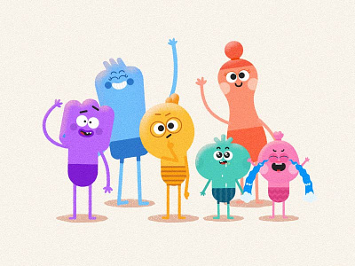 emotion characters by Rena on Dribbble
