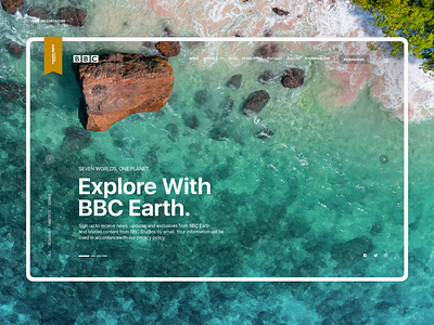 BBC Earth UI Template