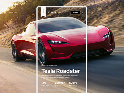 Tesla Motors | UI design concept