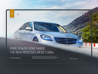 Mercedes Benz UI - Qatar branding concept design design template interactive design mercedes benz sports uiconcept uidesign uiux