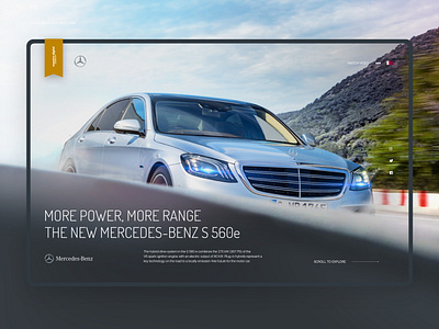 Mercedes Benz designs, themes, templates and downloadable graphic elements  on Dribbble