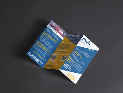 MWR Brochure design branding design graphicdesgn graphics marketing campaign typography