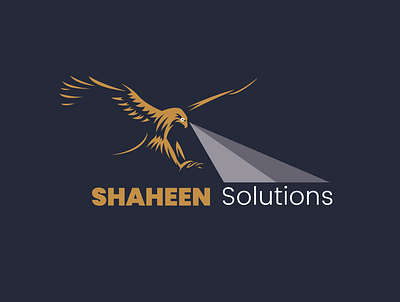Shaheen solutions Logo design branding creaive design graphicdesgn graphics illustration logo marketing campaign