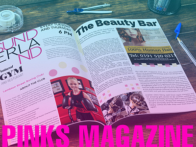 Pinks Magazine visualisation and social media post! branding cover graphicdesgn graphics illustration magazine design marketing marketing campaign socialmedia vector