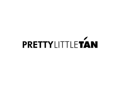 Pretty Little Tan logo design UK branding cover creaive graphicdesgn graphics illustration magazine design marketing marketing campaign socialmedia