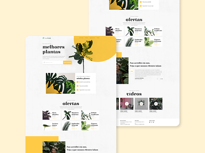 Plants Landing Page