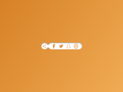 010 Social Share app brands daily 100 daily 100 challenge dailyui design icon mockup orange shadow share share button share icons shared ui ux vector