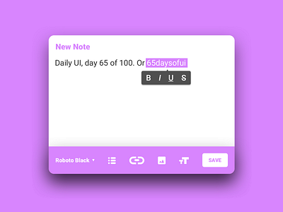 065 Note Widget 65daysofstatic app box daily 100 daily 100 challenge dailyui day 65 of 100 design mockup note note card note cards note widget purple ui ux vector