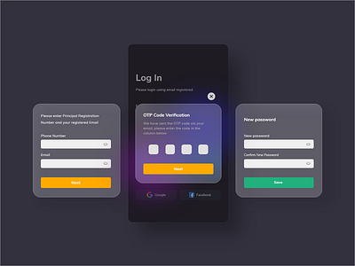 Behavior Forgot Password Mobile App by Ipanadh on Dribbble